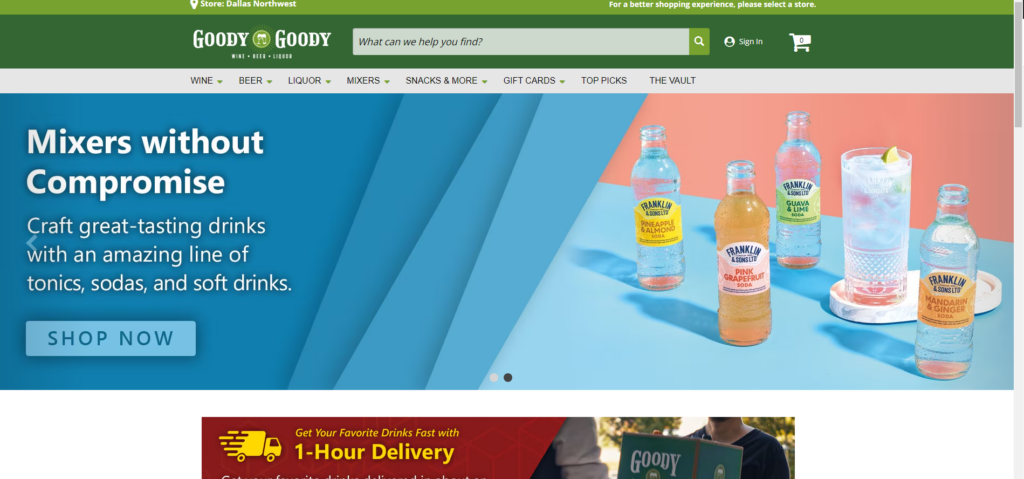 Web de Goody Goody